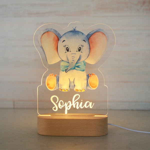 Lampe enfant personnalisée, lampe veilleuse enfant avec nom